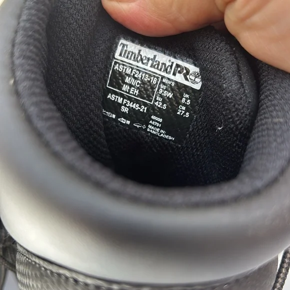Timberland Pro Metguard steel toe